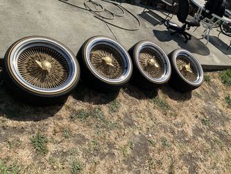 Spoke rims n vogues 20s