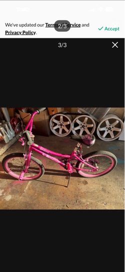 Girls bike