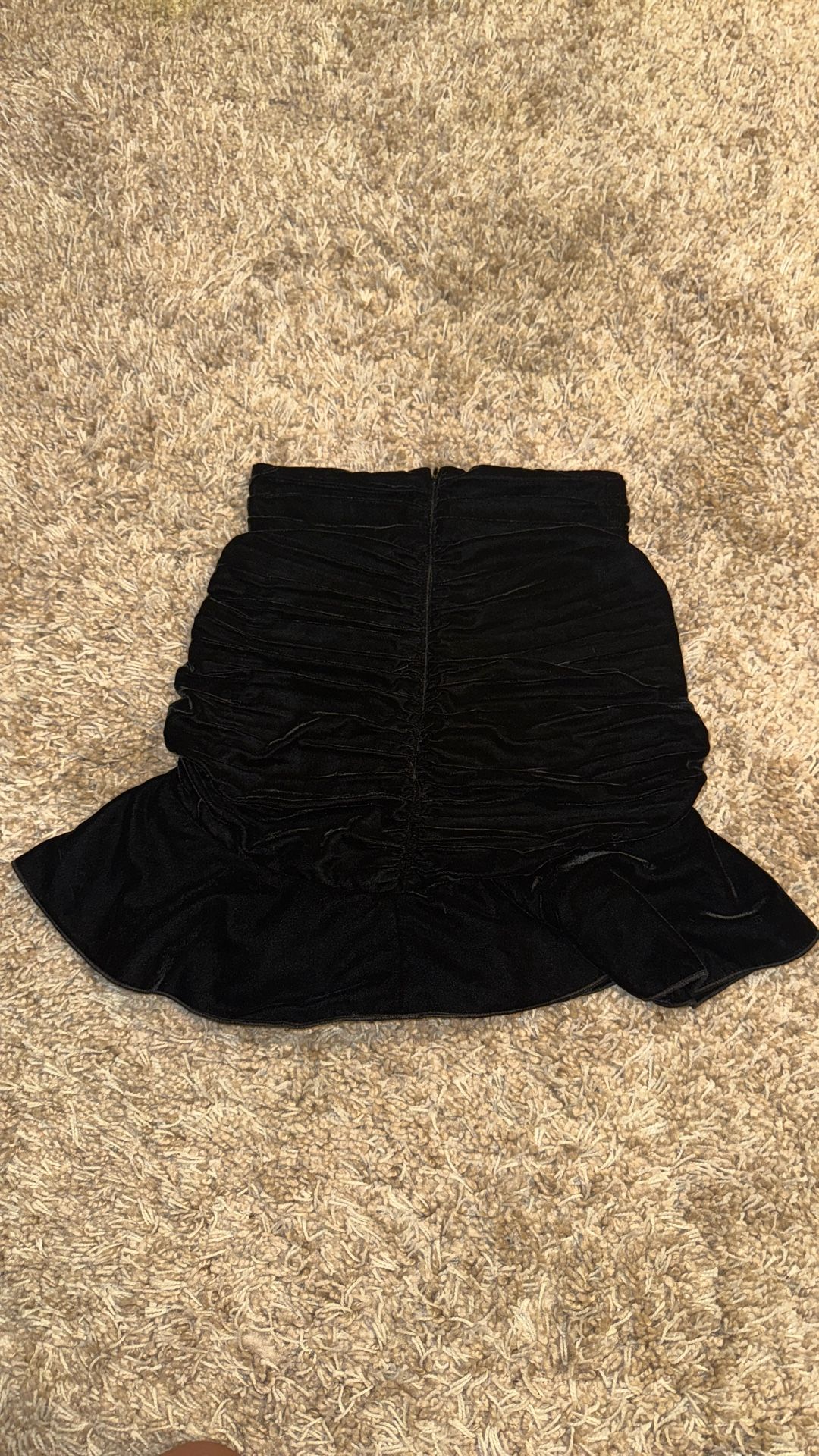 Ruffled Pencil Skirt