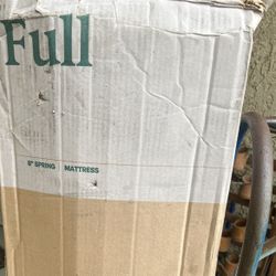 Brand New. 8” Full Size Mattress. Foam/innerspring Combination 
