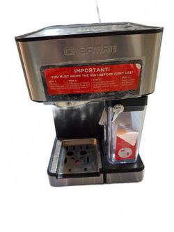 Chefman CafeMaster Pro Espresso Machine RJ54-I-SV-AM 15 Bar Milk Frother