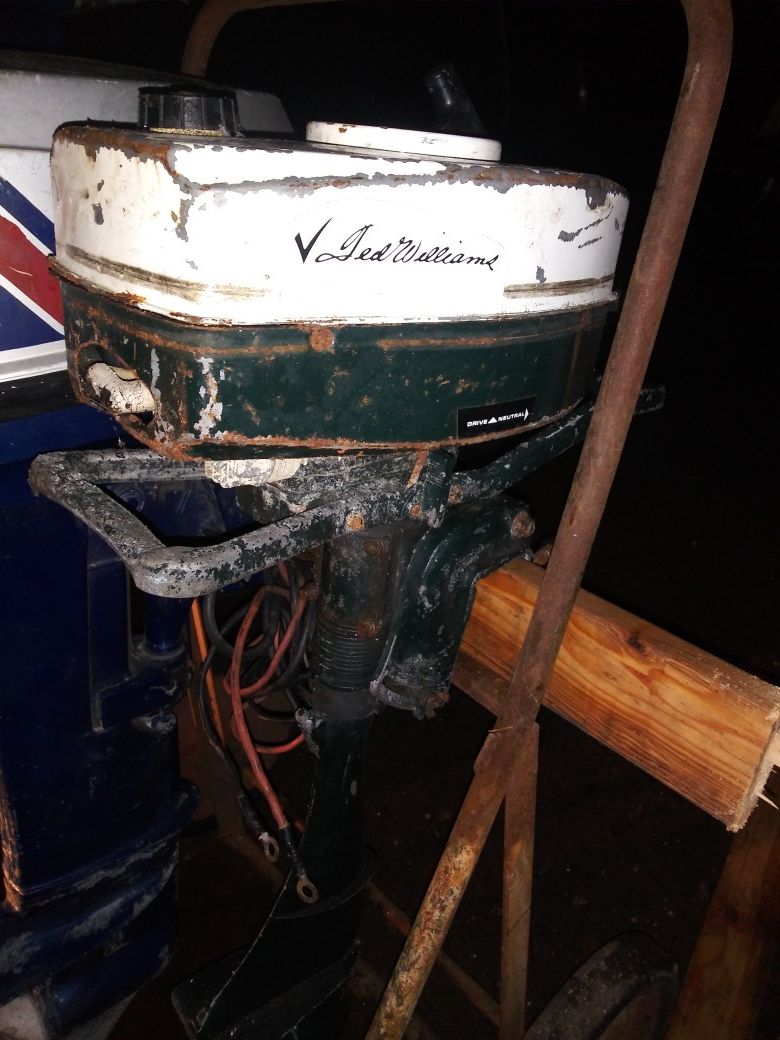 Ted Williams 7.5 HP Boat Motor