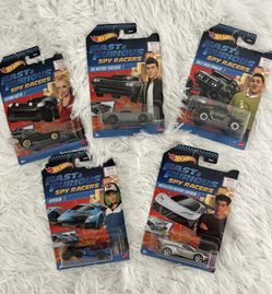 Hot Wheels Fast & Furious Spy Racers Cars Lot of 5