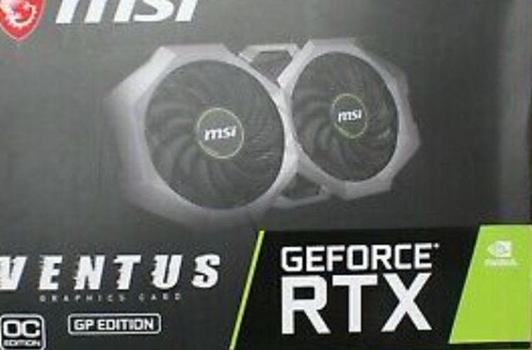 MSI GeForce RTX 2060 8GB Super Ventus GDDR6 Graphics Card
