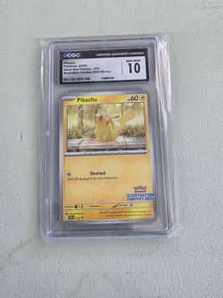 2025 Pokémon SVP Black Star Promos Pikachu #(contact info removed) Illustration Contest Winner