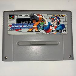 Mega Man X3 / RockMan X3 NTSC-J Cart Only SNES SFC Retro Games