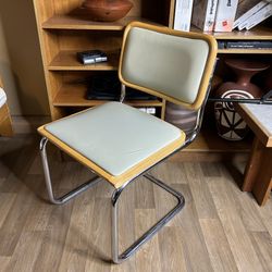 vintage chair marcel breuer cesca MCM style made in italy cantilever 