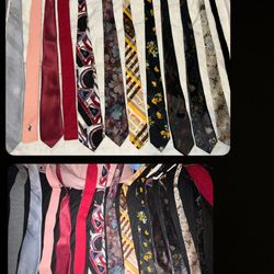 Some colorful ties