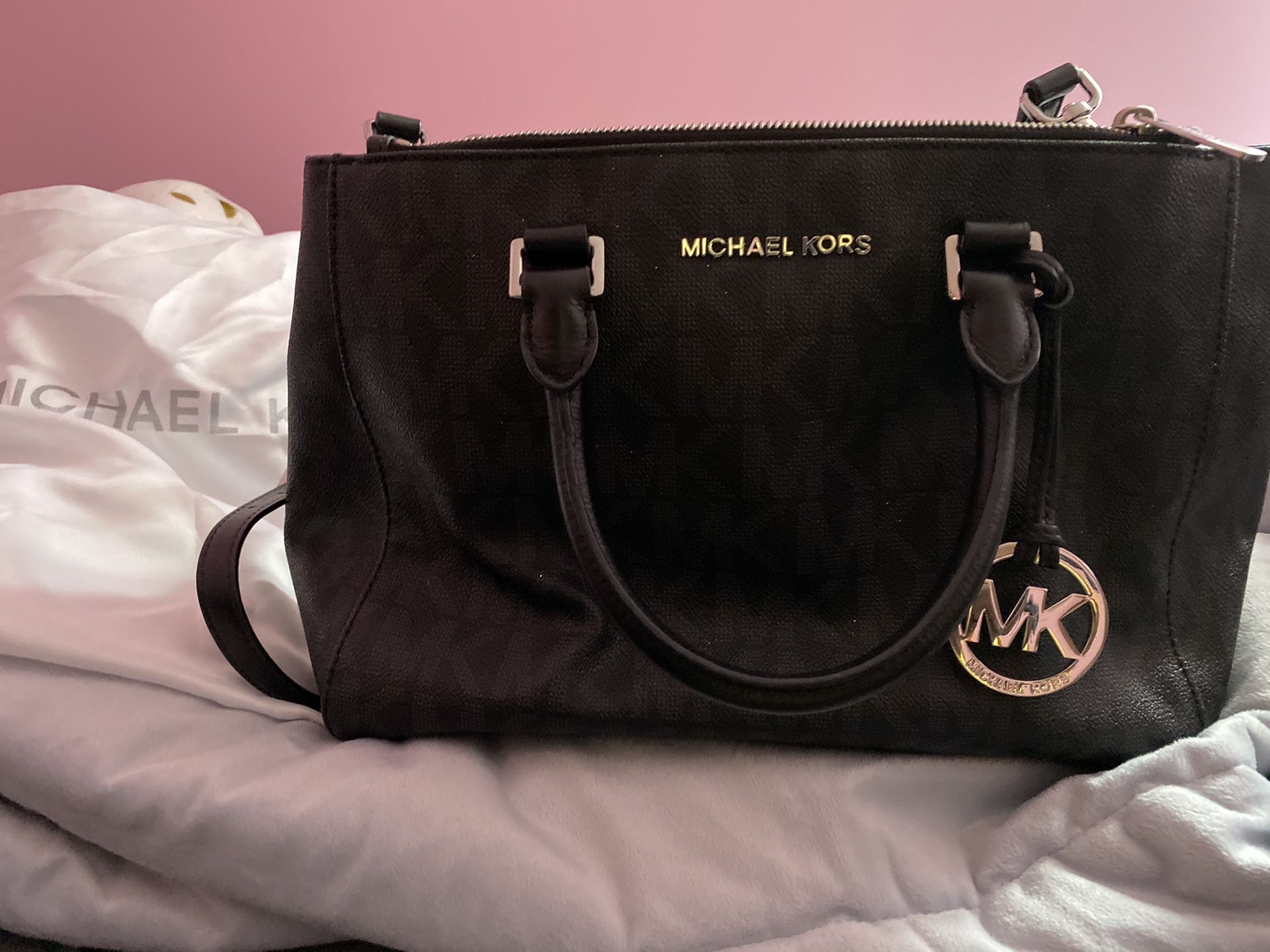 Authentic***MK bag and matching wallet!