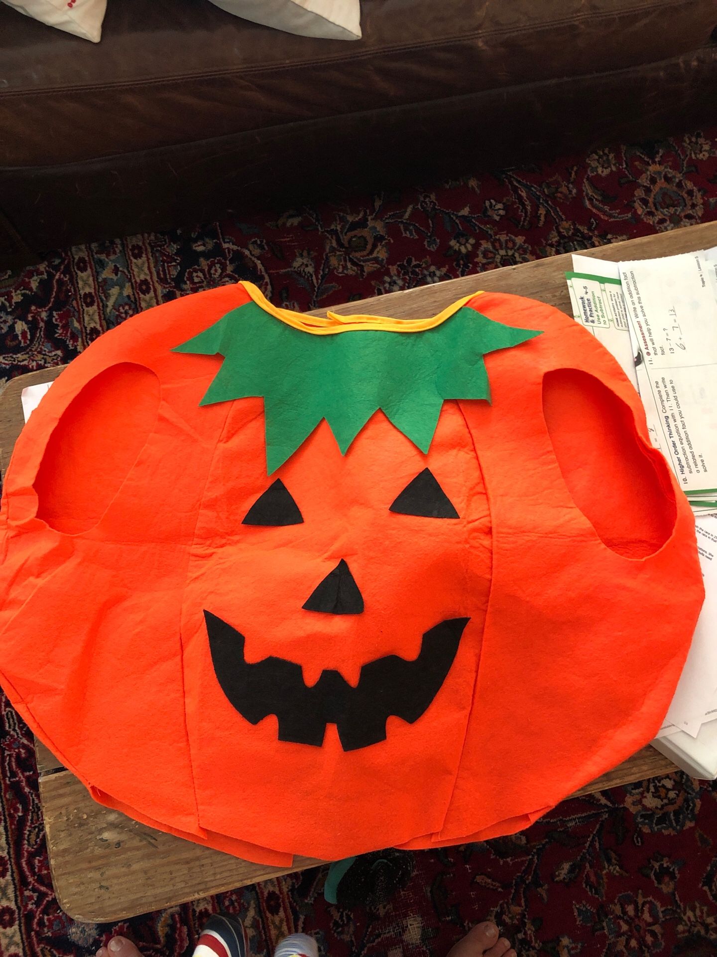 Pumpkin costume