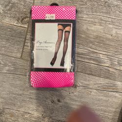 Fishnets Hot Pink-woman’s Halloween Costume 