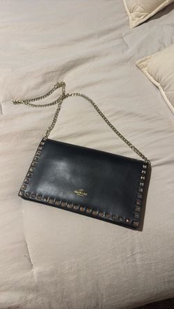 Valentino handbag clutch gold
