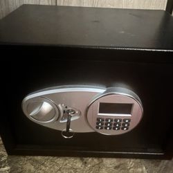 Safe With Lock Code Plus Deadbolt And Key