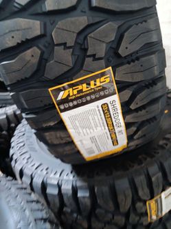 New set of tires aplus mud terrain 33 1250 20
