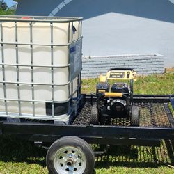 Pressure Washer Trailer 