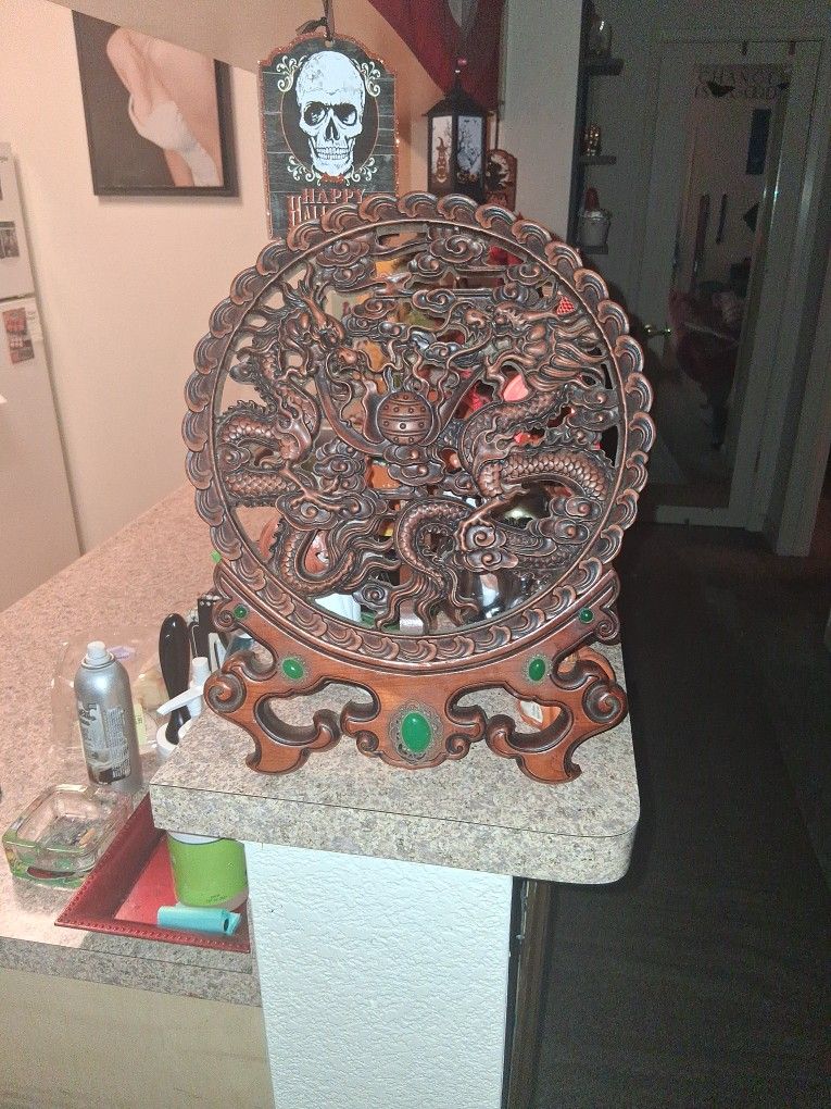 Chinese Antique Wood Carving