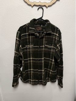 Orvis flannel with lined pockets (XL)