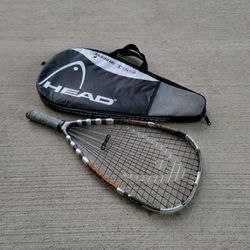 HEAD Liquidmetal IGS 165 Racquetball Racquet 3 5/8 Grip With Case