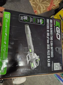 Ego power+ 200mph leaf blower. Batt incl