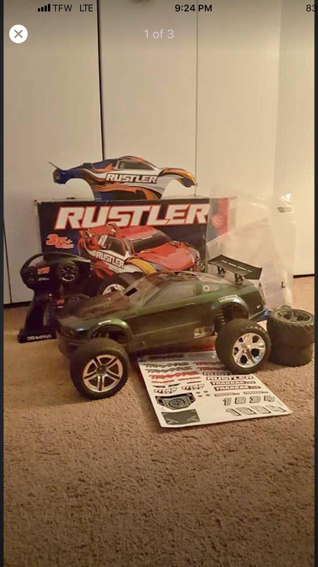 Brushless Traxxas rustler