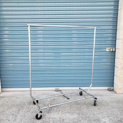 Clothes Rack With Wheels 