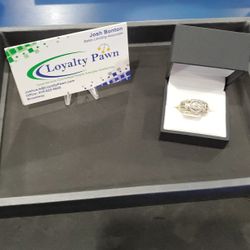 DIAMOND CLUSTER  RING