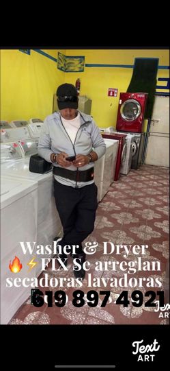 Washer And Dryer (Repair Man) Lavadora Secadora