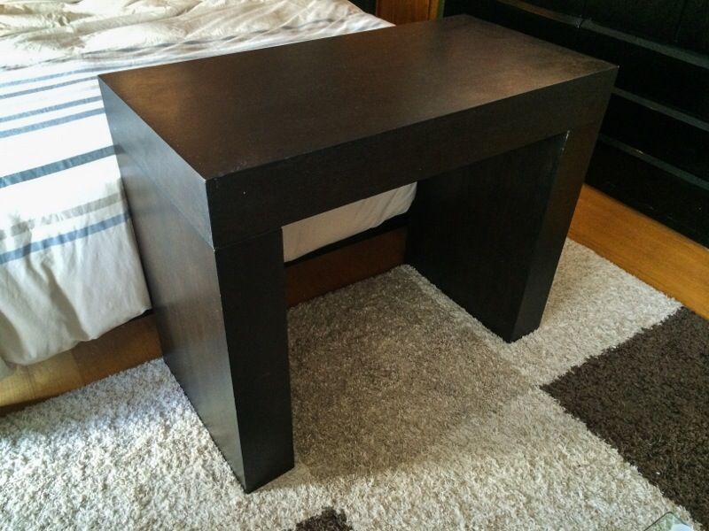 West Elm chunky console table
