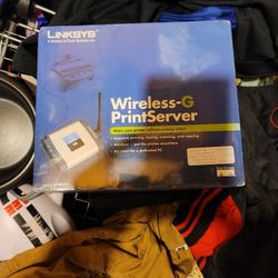 WIRELESS-G PRINTSERVER, Linksys Cisco, WPSM54G