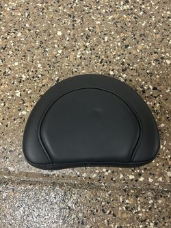 Harley Davidson Passenger Back Rest Pad With Hardware