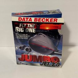 Jumbo Jet 2.0 Big Box PC Game Add-on CIB (for Microsoft Flight Simulator 98)
