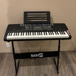 Keyboard Piano With Stand