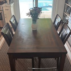 Dining Table with set of 4 chairs