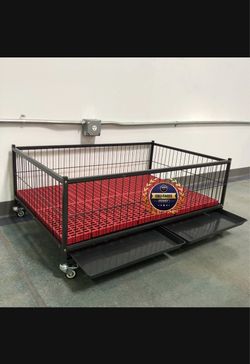 Dog pup whelp cage size 43 with grid and tray new in box 📦