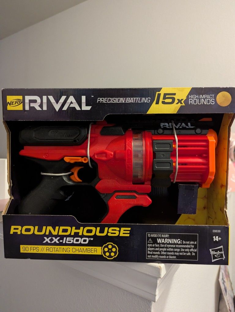 Nerf Rival Roundhouse XX-1500 Red Blaster