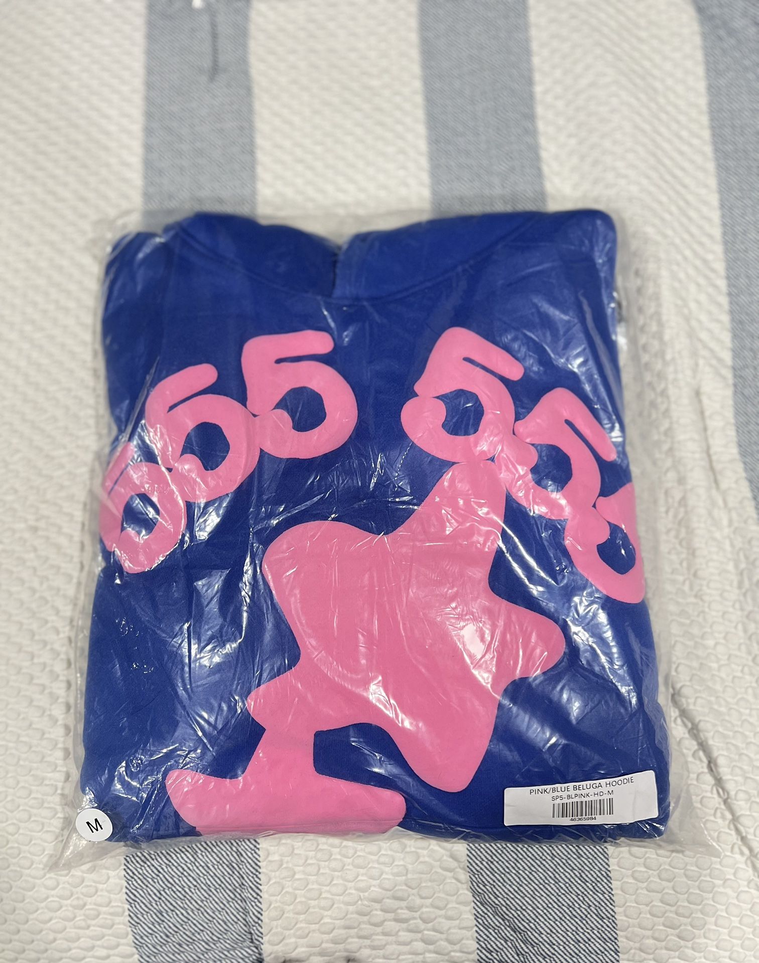 Pink/Blue Sp5der Hoodie