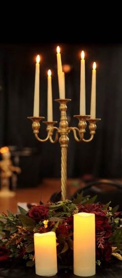 Multiple Elegant Candelabras