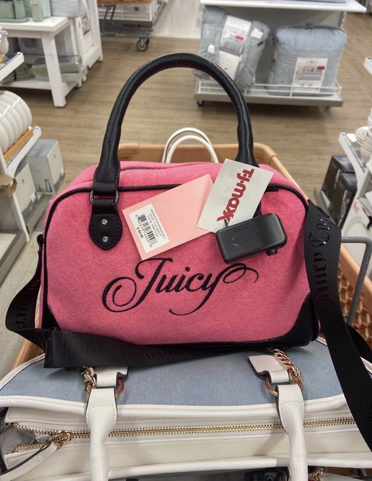 Juicy Couture Pink Bowler Purse Bag