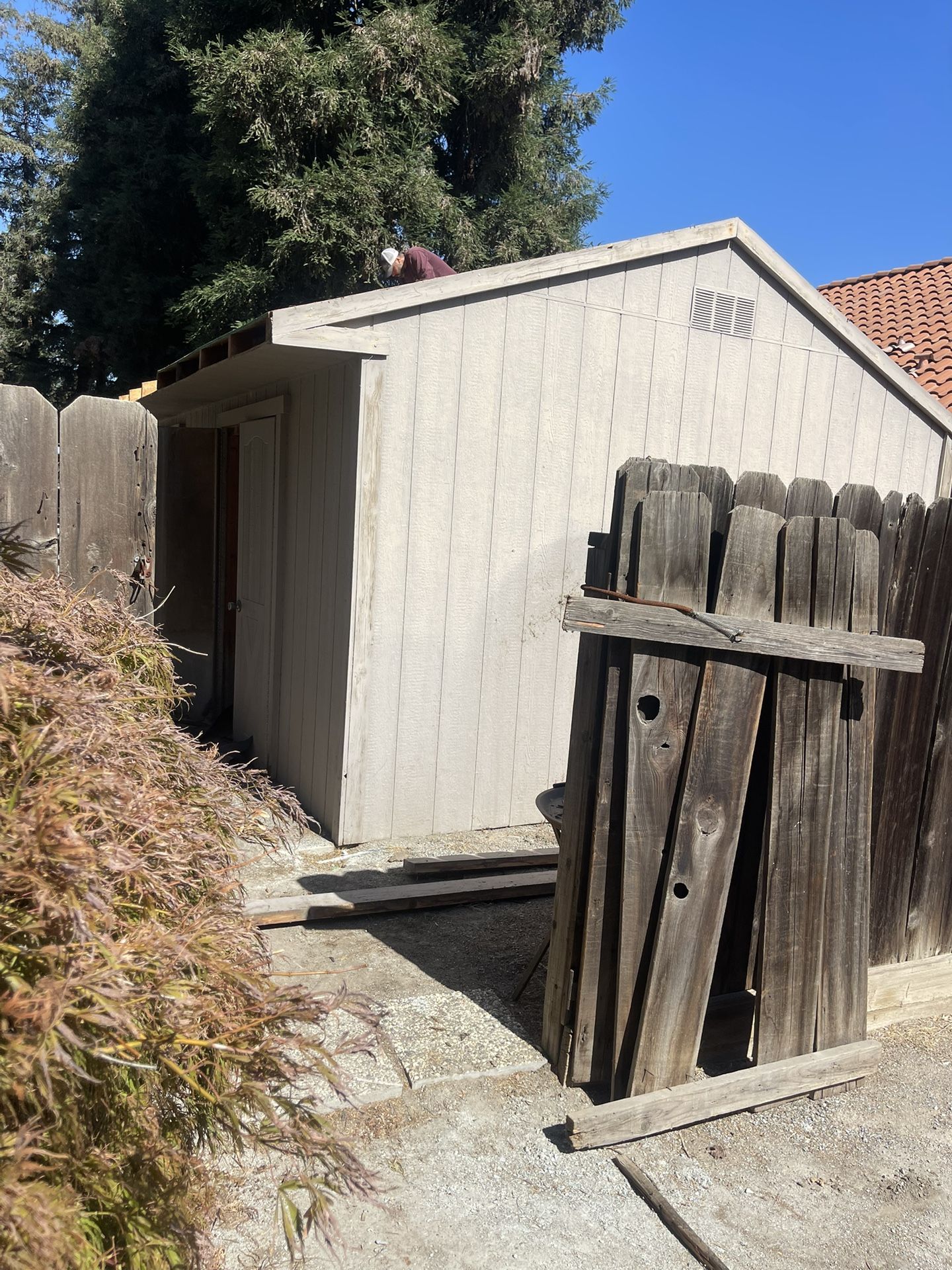 12’x20’x7’ Wood Shed