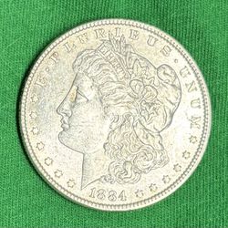 1884 Morgan Silver Dollar *Beautiful Gem**