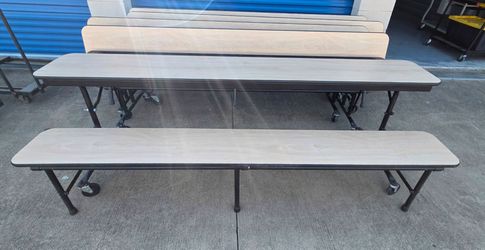 8ft  Mobile Convertible Tables