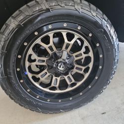 Fuel Rims With Tires 275 55 R20 
