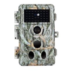 Game Trail Camera No Glow 48MP 1296P H.264 MP4/MOV Video Night Vision 0.1S Trigger Motion Activated Easy Operate Waterproof Wildlife Hunting Deer Cam 