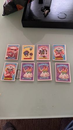 Garbage Pail Kids Trading Cards Lot of 8
