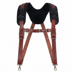 OXEN Leather Tool Belt Suspenders For Tool Belt | Tool Bag Suspender For Men