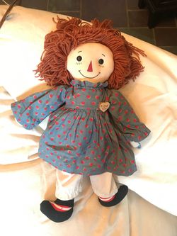 Reproduction of Original Raggedy Ann doll