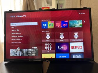 TCL 32” TV