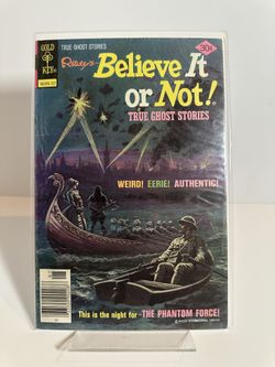 Ripley's Believe it or Not True Ghost Stories 59 1975 Gold Key!