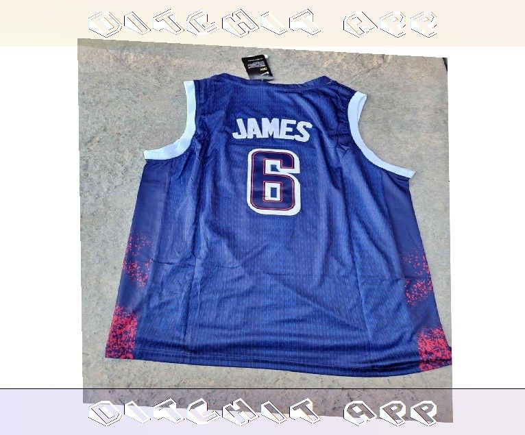 LeBron James USA Jersey Real Athletic Wear company seek