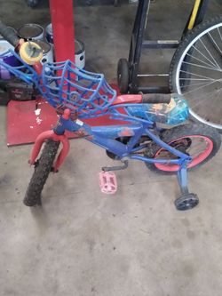 Spider-Man bike kids